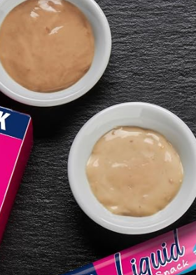 Creamy snack